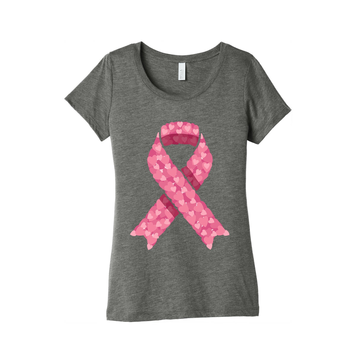 Pink Ribbon Womens Triblend Tee Unisex