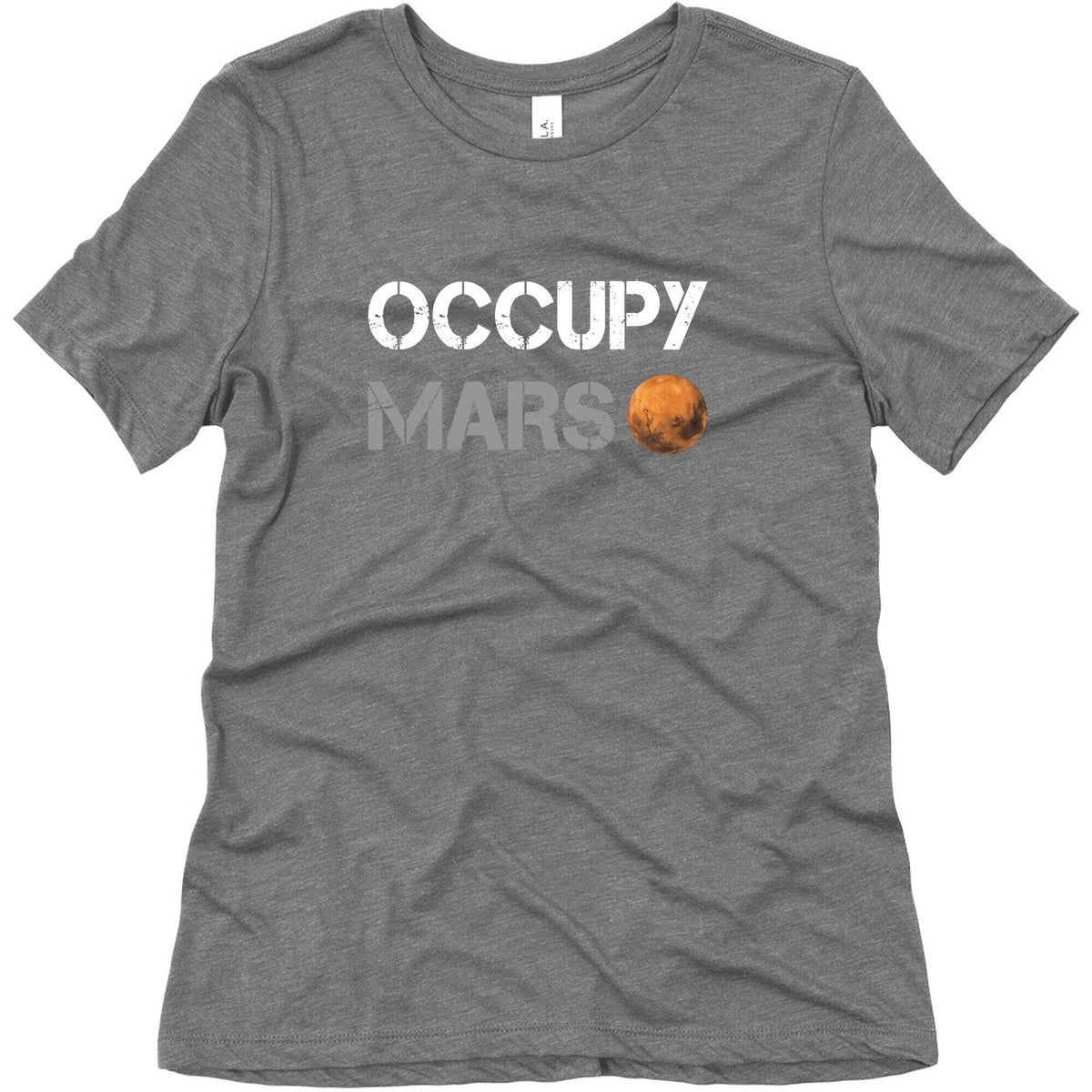 Occupy Mars Womens Triblend Tee Unisex