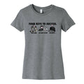 Four Keys to Success Womens Cotton Tee Unisex