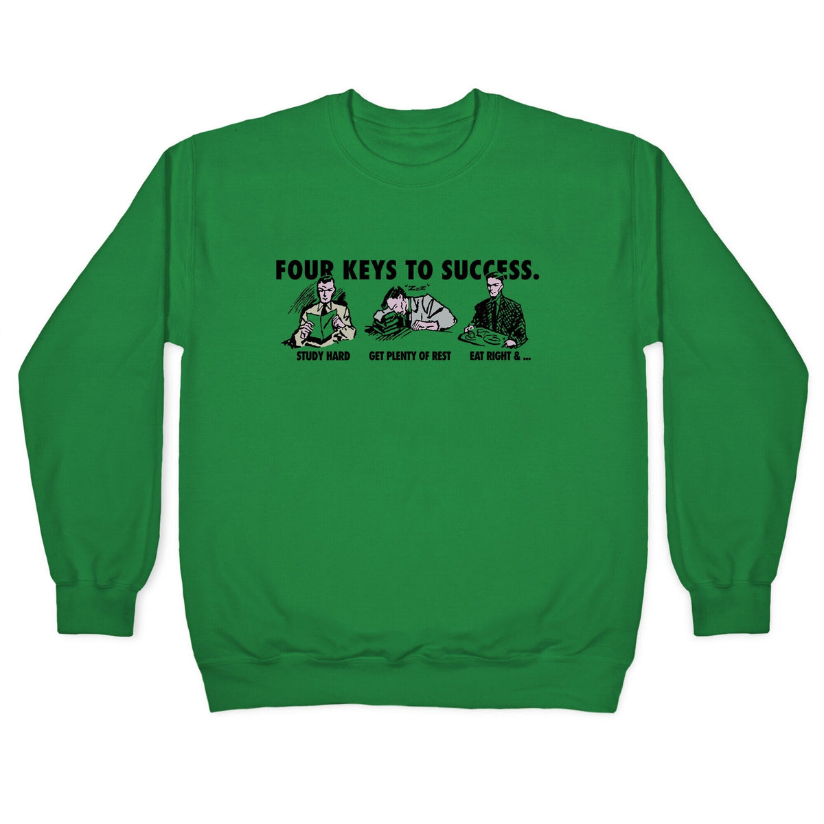 Four Keys to Success Crewneck Unisex