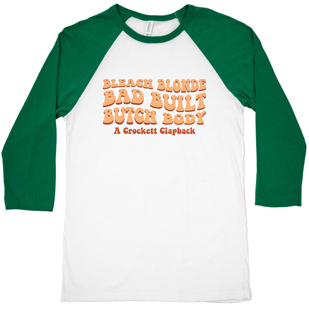 Jasmine Crockett Clapback Baseball Tee Unisex