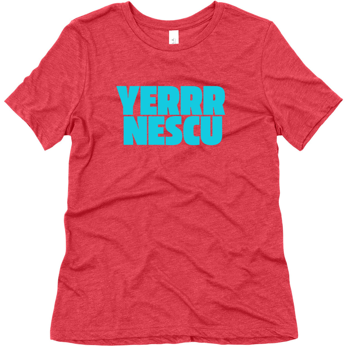 Yerrr Nescu Womens Triblend Tee Unisex