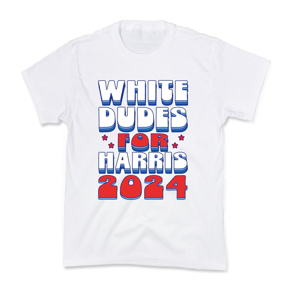 White Dudes for Harris Kids Tee Unisex