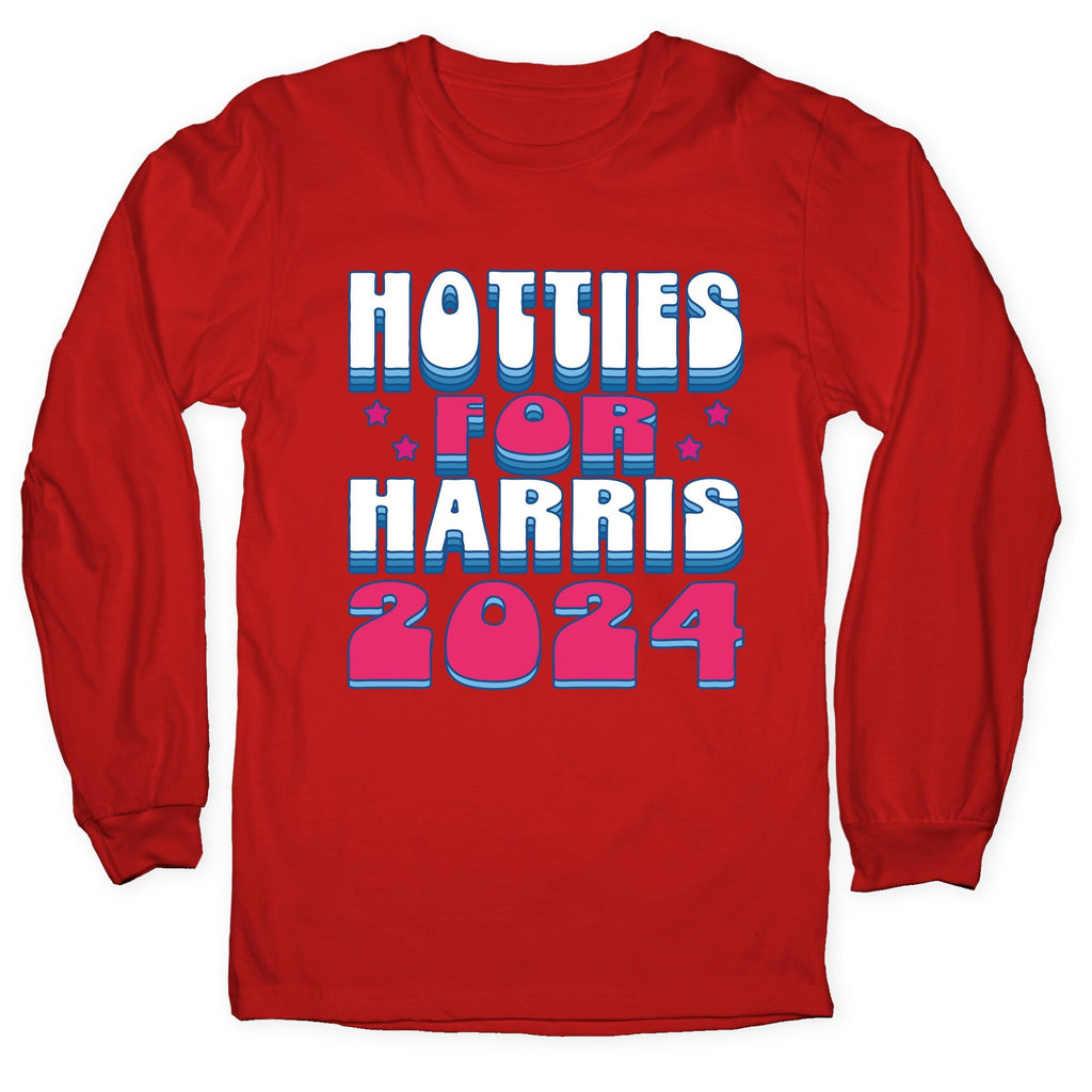 Hotties for Kamala Harris Longsleeve Tee Unisex