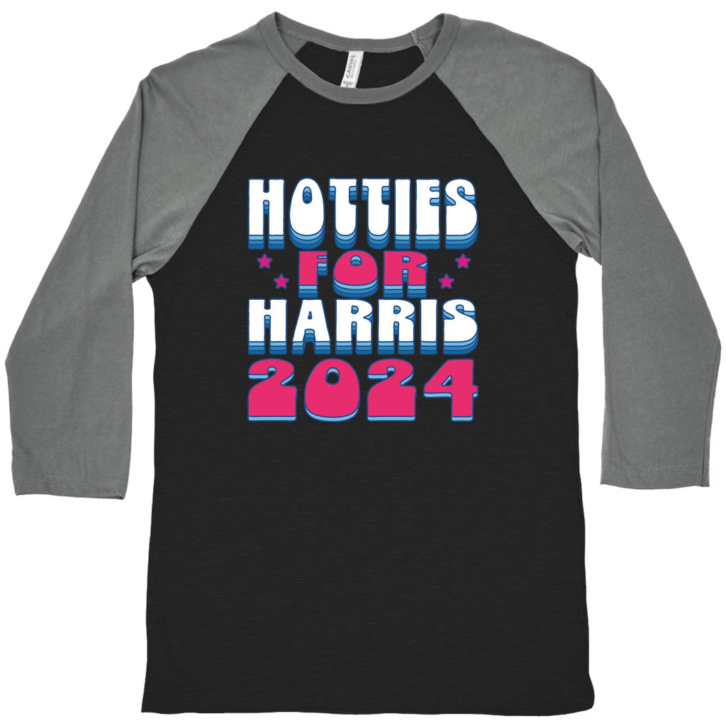Hotties for Kamala Harris Baseball Tee Unisex