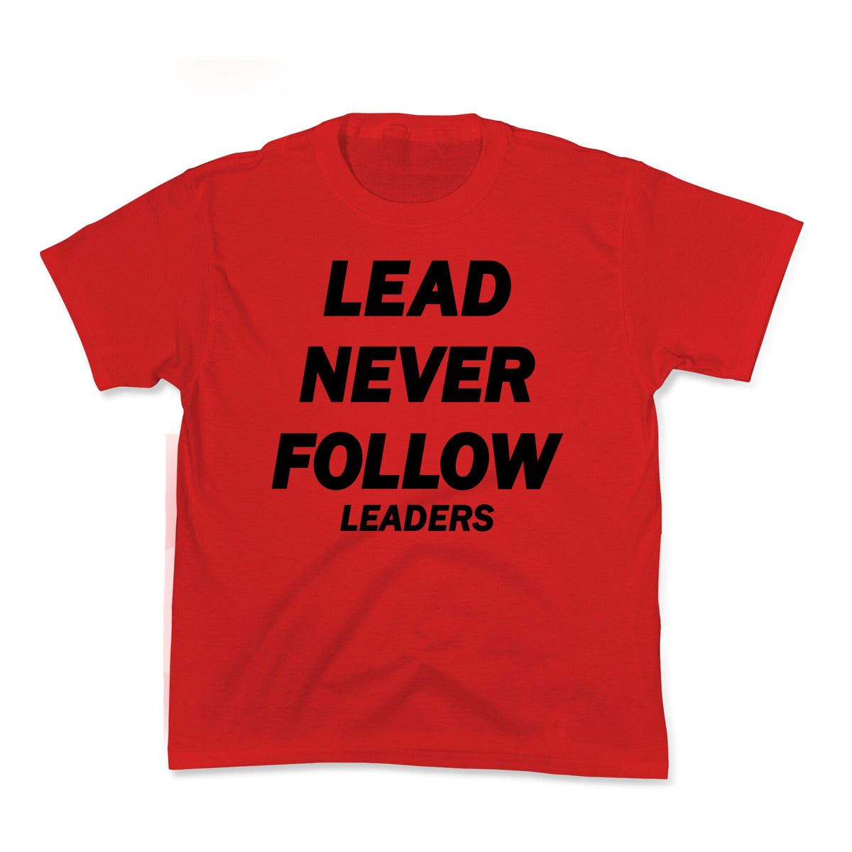 Lead Never Follow Kids Tee Unisex
