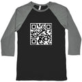 QR Code Baseball Tee Unisex
