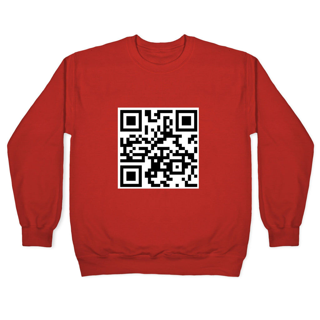 QR Code Crewneck Unisex