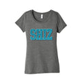 Shiz Womens Triblend Tee Unisex