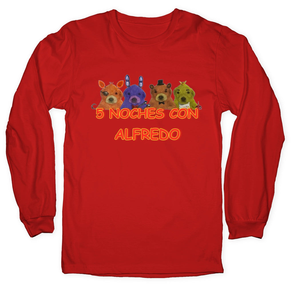 5 Noches Con Alfredo Longsleeve Tee Unisex