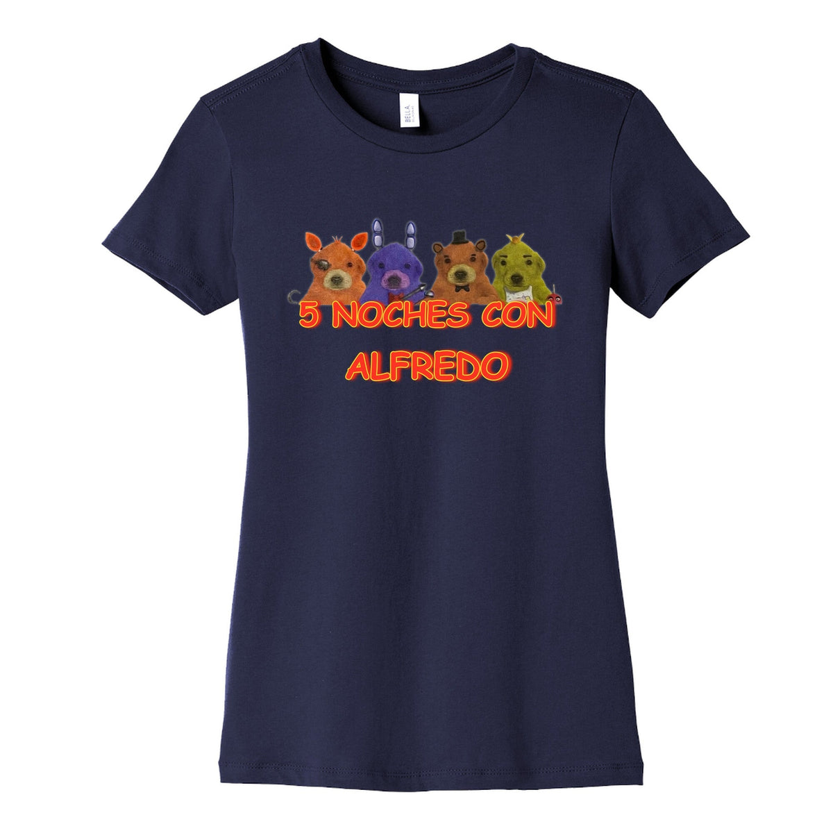 5 Noches Con Alfredo Womens Cotton Tee Unisex