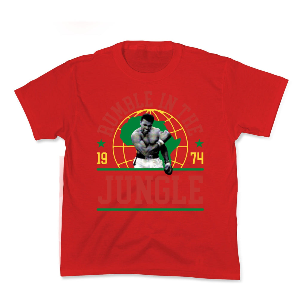Rumble in the Jungle Kids Tee Unisex