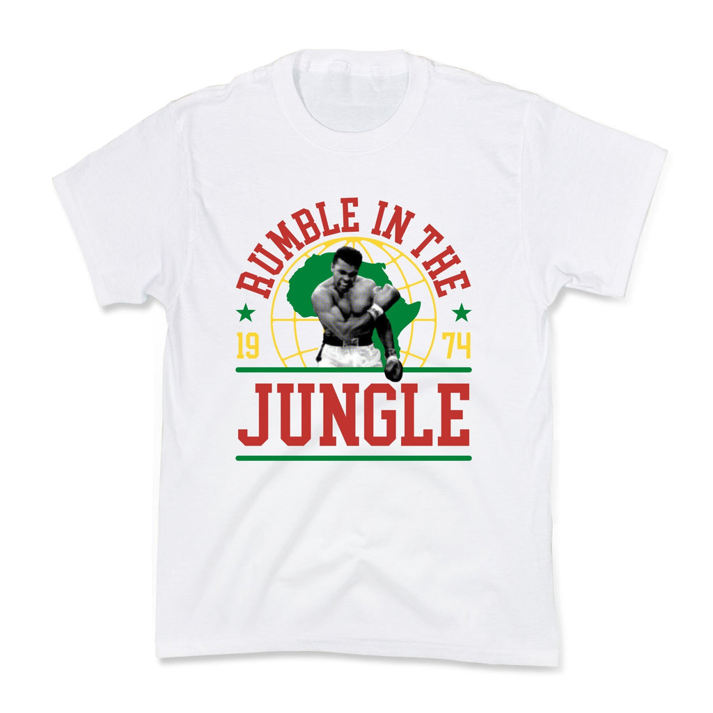 Rumble in the Jungle Kids Tee Unisex