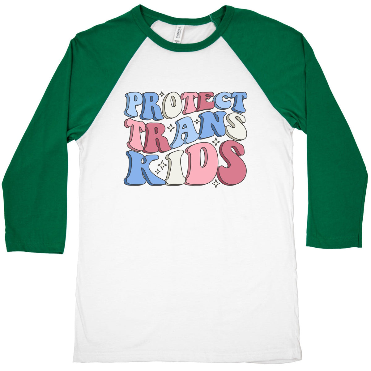 Protect Trans Kids Baseball Tee Unisex