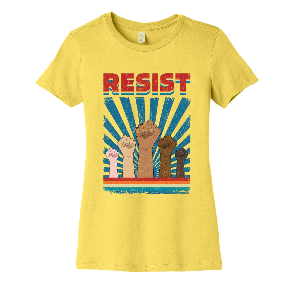 Resist Womens Cotton Tee Unisex