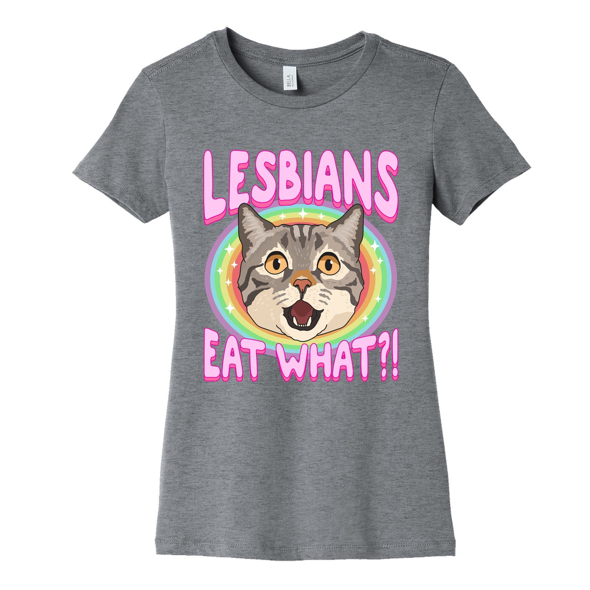 Lesbians Eat What Womens Cotton Tee Unisex