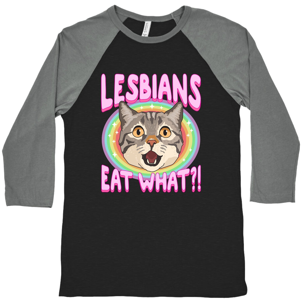Lesbians Eat What Baseball Tee Unisex