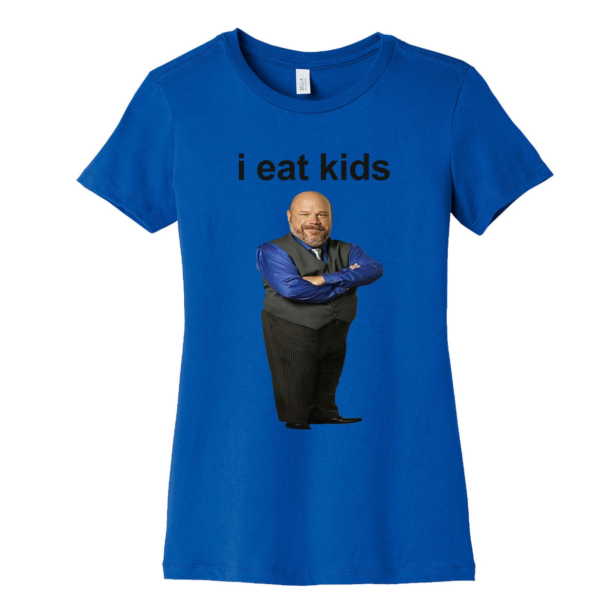 I Eat Kids Womens Cotton Tee Unisex