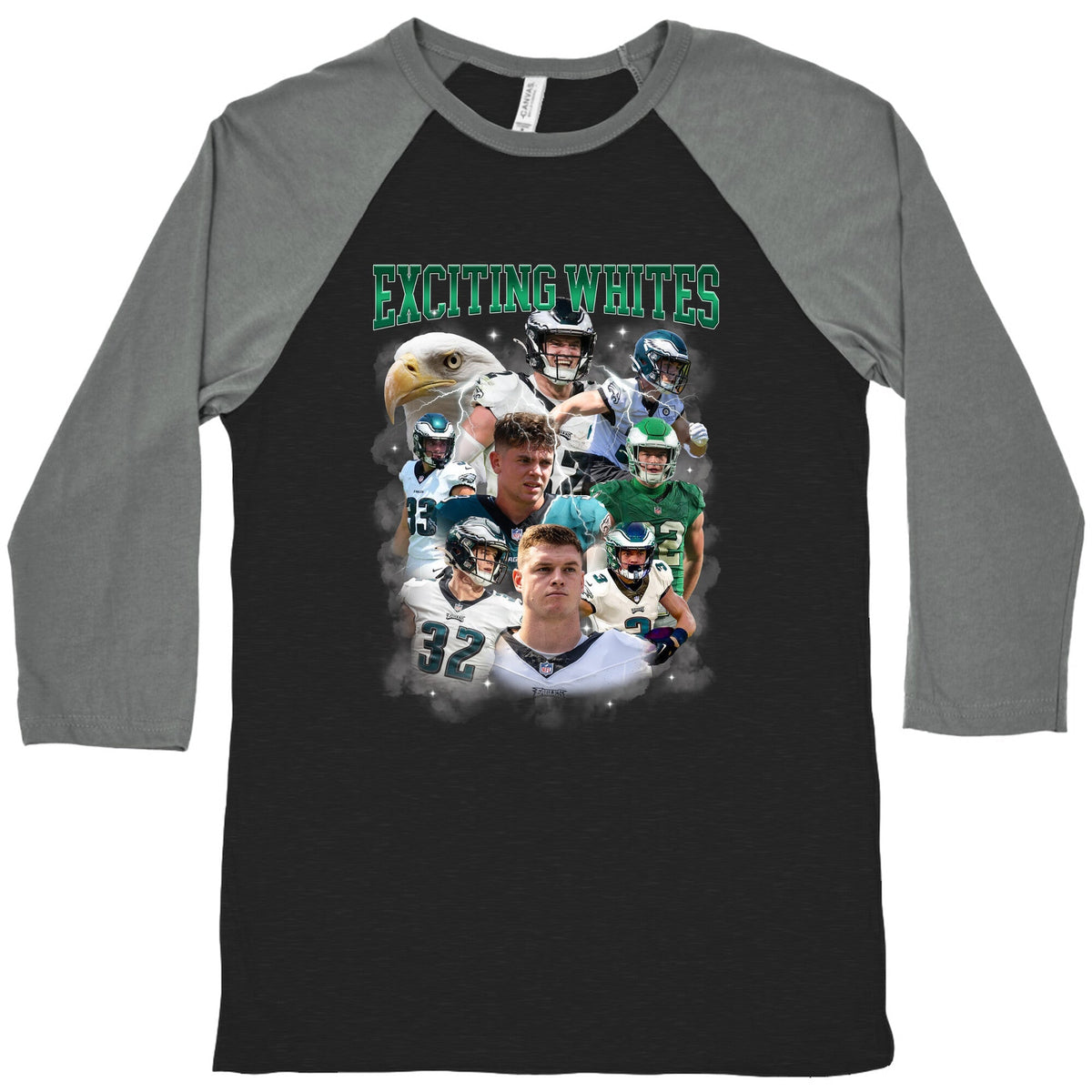 Exciting Whites Baseball Tee Unisex