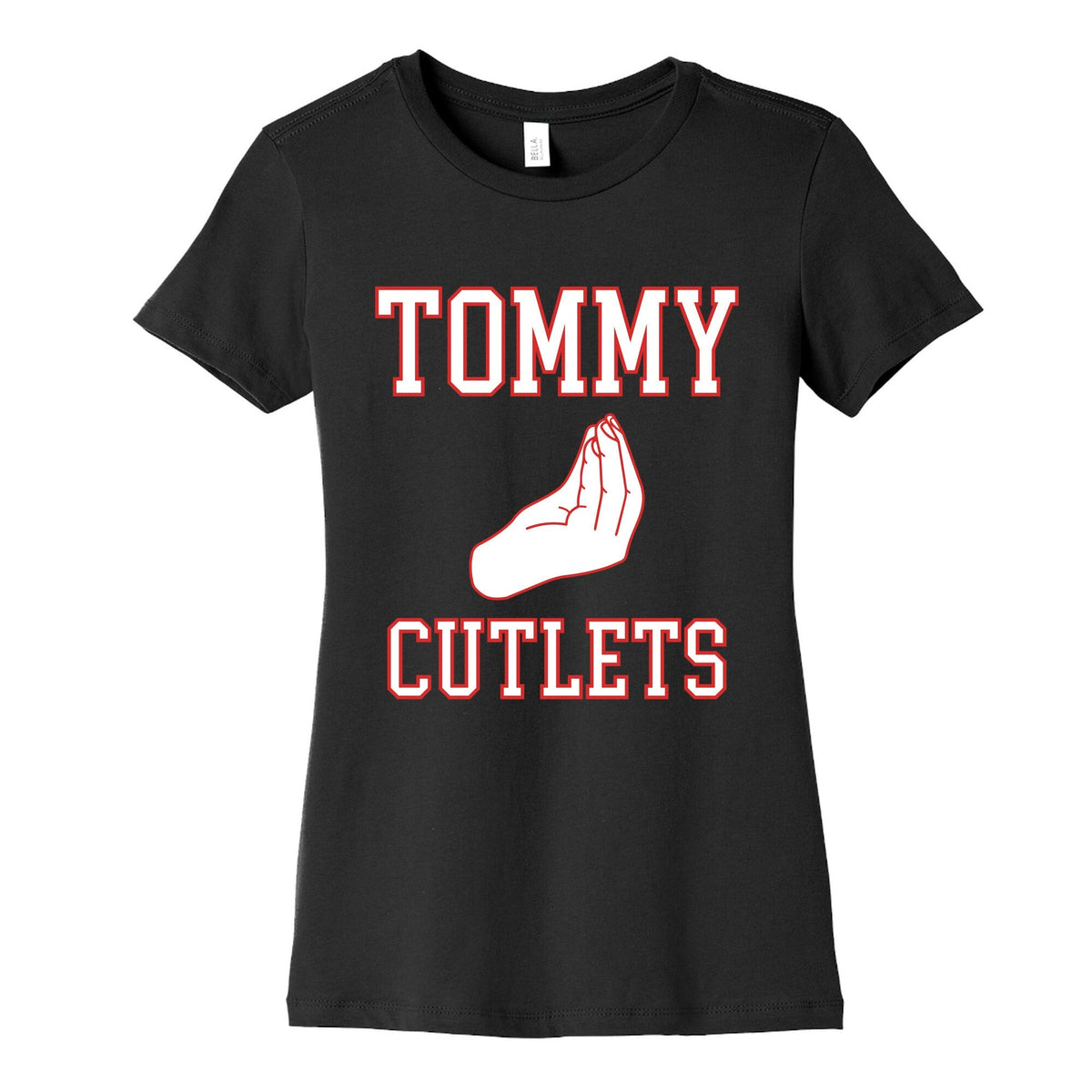 Tommy Cutlets Womens Cotton Tee Unisex
