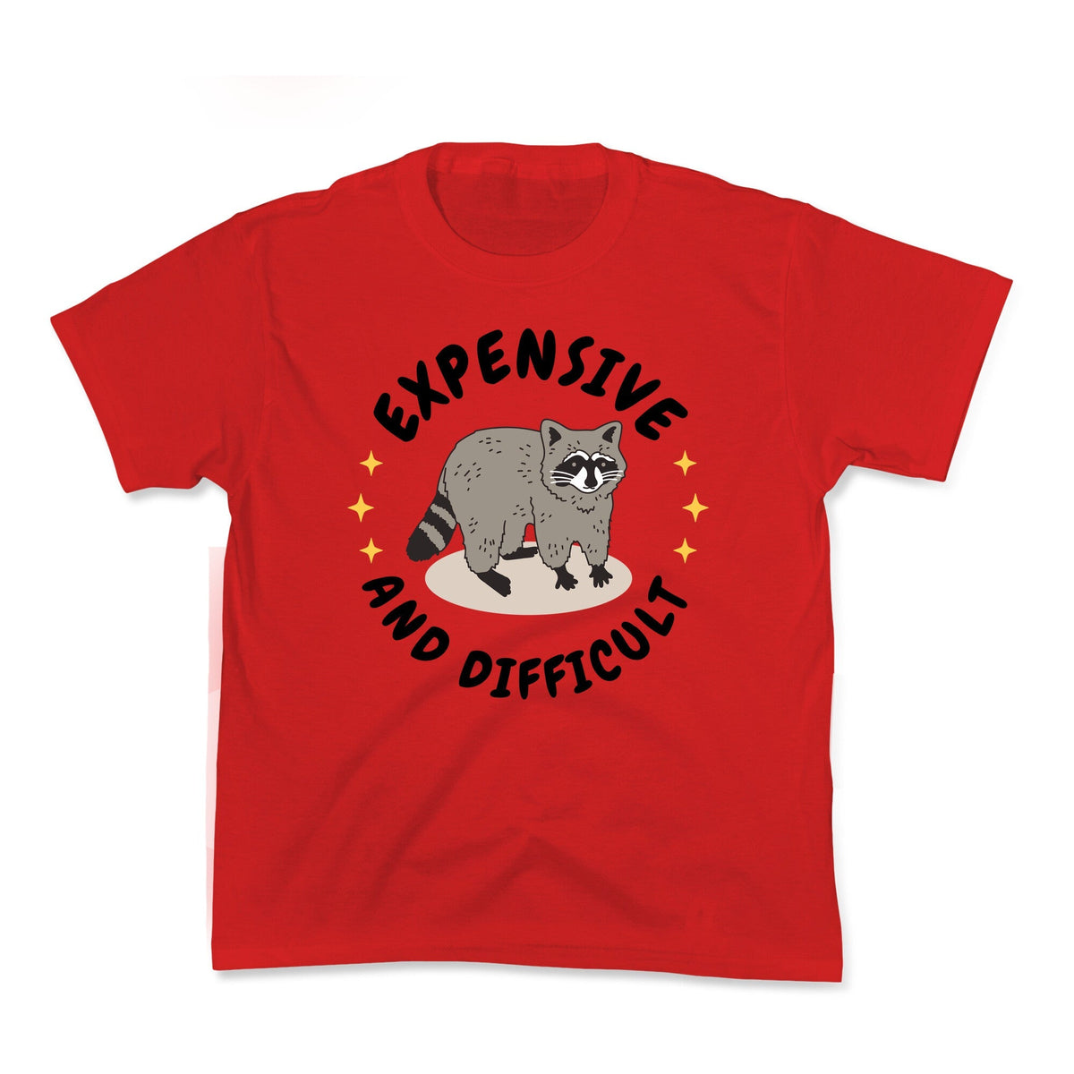 Expensive and Difficult Trash Animal Kids Tee Unisex