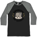 Expensive and Difficult Trash Animal Baseball Tee Unisex