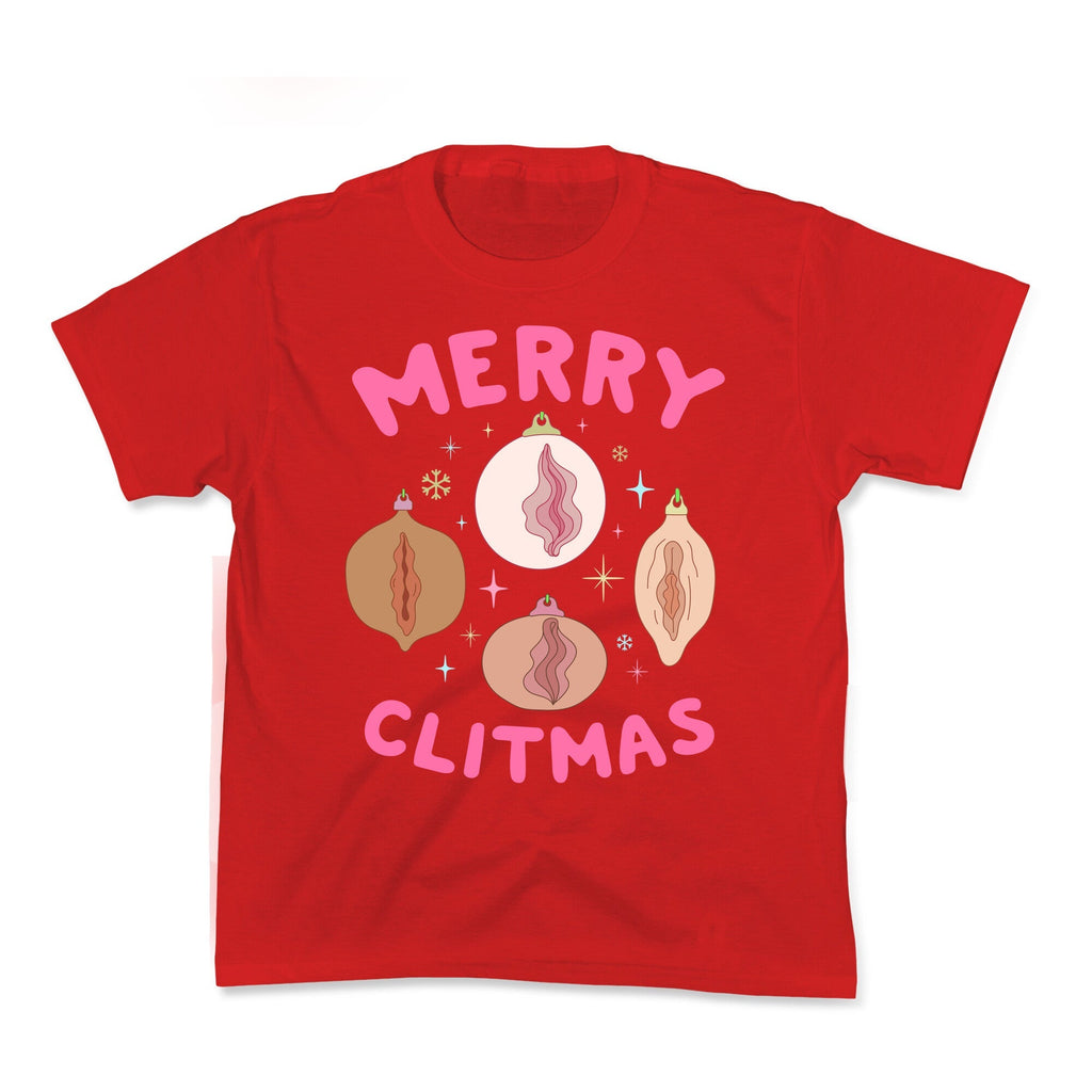 Merry Clitmas Kids Tee Unisex