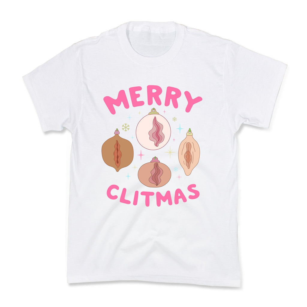 Merry Clitmas Kids Tee Unisex