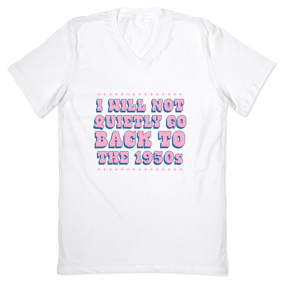 Back to the 1950s V-Neck Unisex