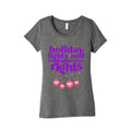 Holiday Lights & Reproductive Rights Womens Triblend Tee Unisex