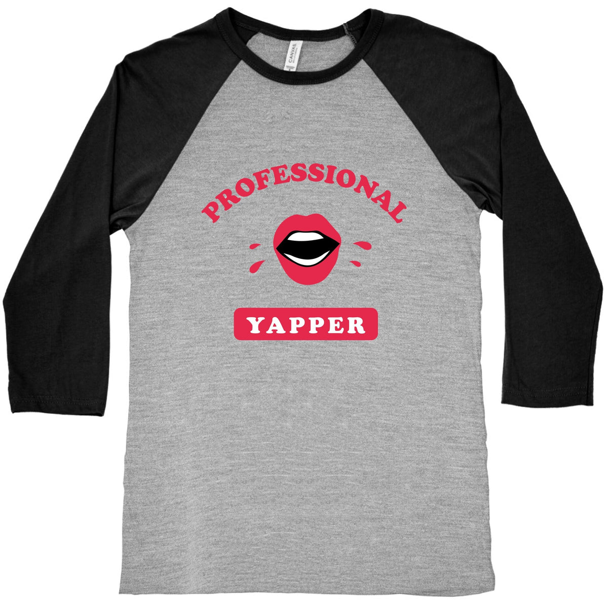 Professional Yapper Baseball Tee Unisex