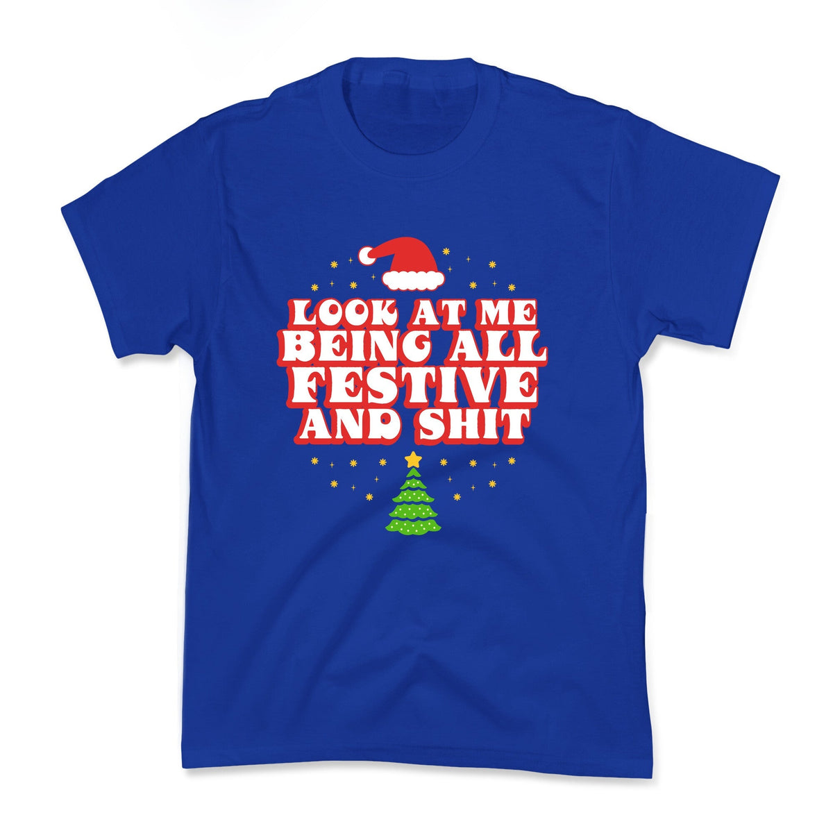 Look At Me Being All Festive Kids Tee Unisex