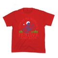 Look At Me Being All Festive Skeleton Kids Tee Unisex