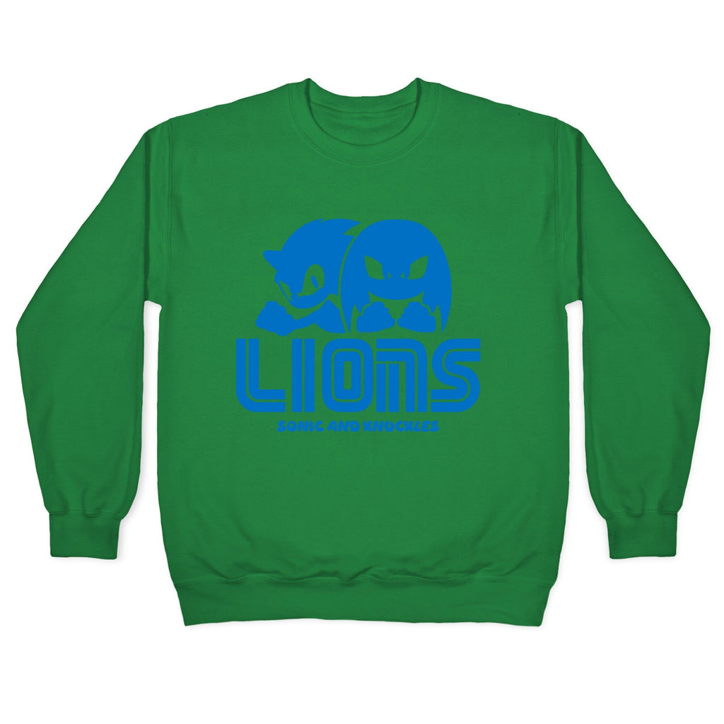Sonic and Knuckles Lions Crewneck Unisex