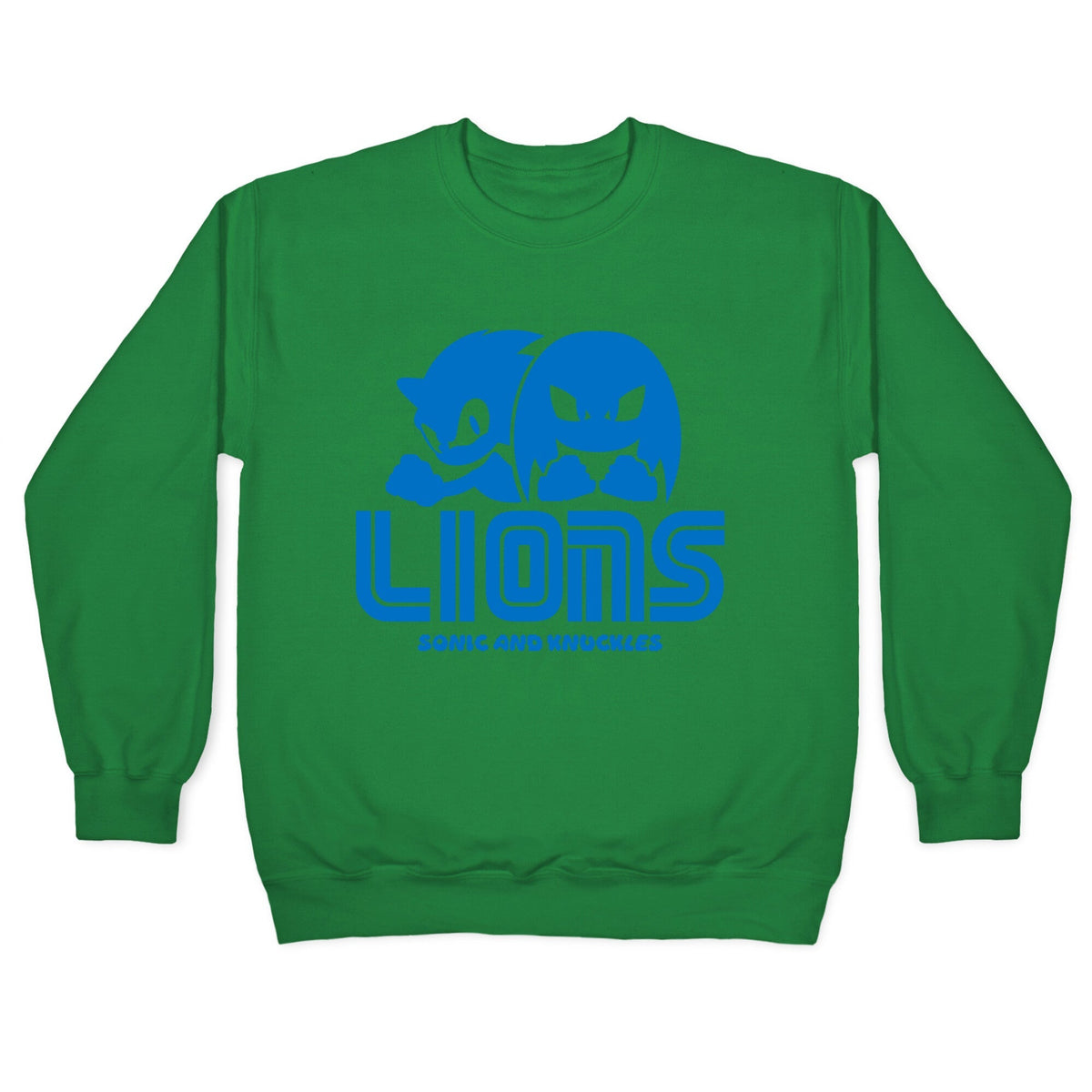 Sonic and Knuckles Lions Crewneck Unisex