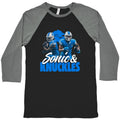 Sonic Knuckles Lions Baseball Tee Unisex