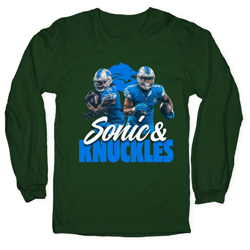 Sonic Knuckles Lions Longsleeve Tee Unisex