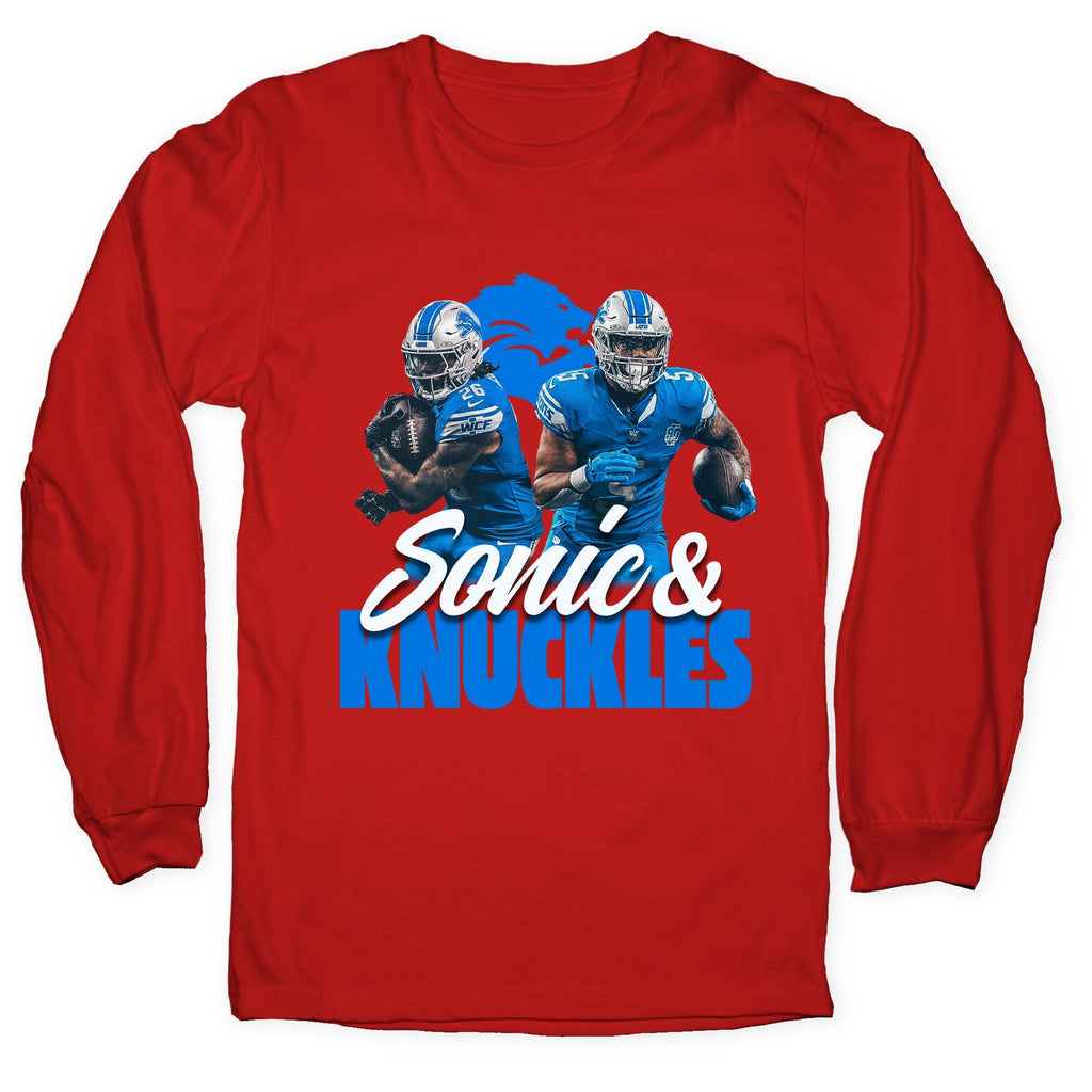 Sonic Knuckles Lions Longsleeve Tee Unisex