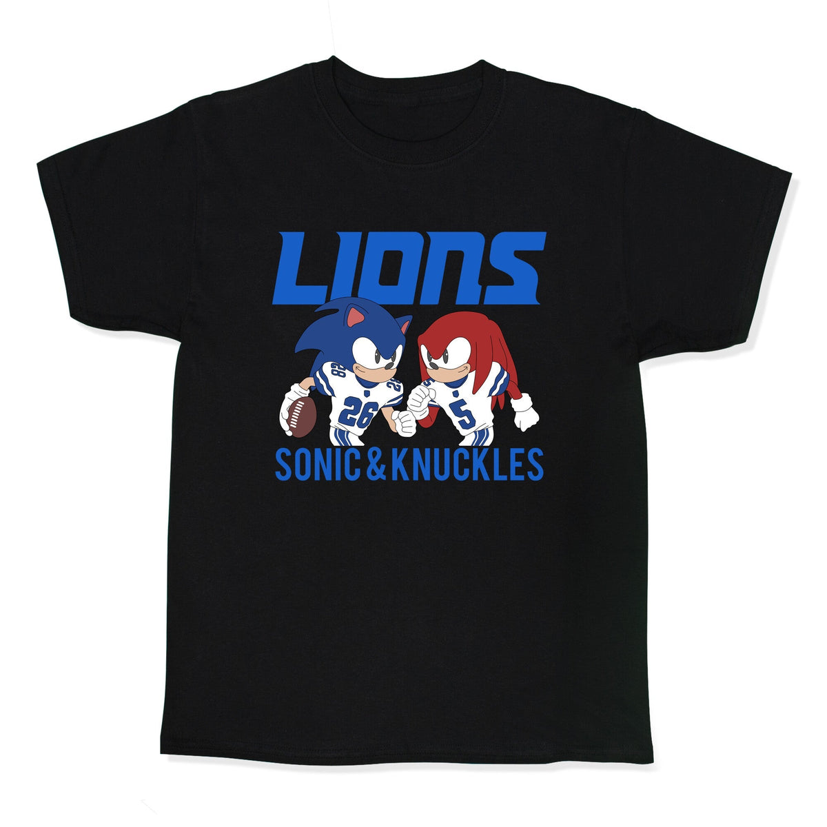 Lions Sonic and Knuckles Kids Tee Unisex