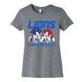 Lions Sonic and Knuckles Womens Cotton Tee Unisex