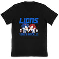 Lions Sonic and Knuckles V-Neck Unisex