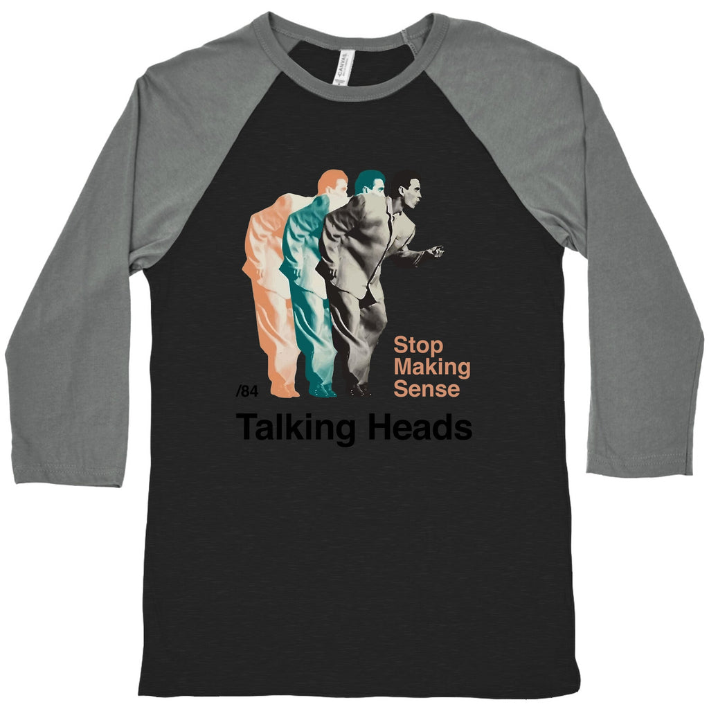 Talking Heads Band Baseball Tee Unisex