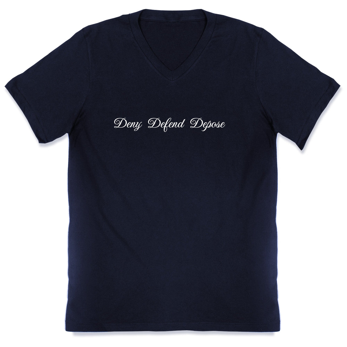 Deny Defend Depose 2 V-Neck Unisex
