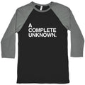 A Complete Unknown Baseball Tee Unisex