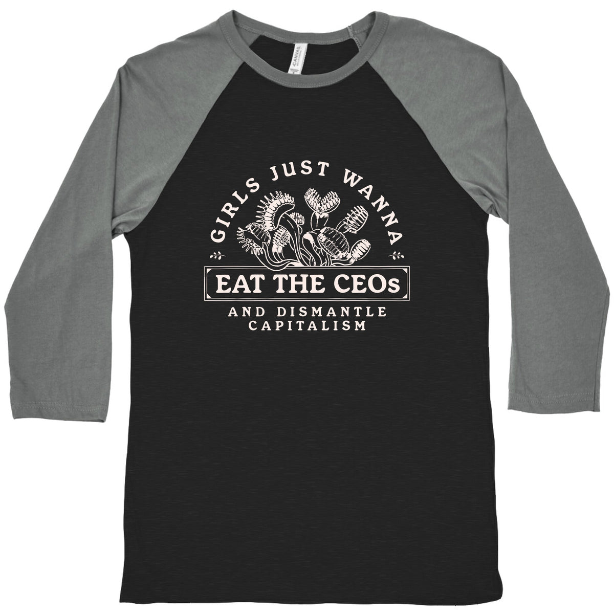 Girls Just Wanna Eat The CEOs Baseball Tee Unisex