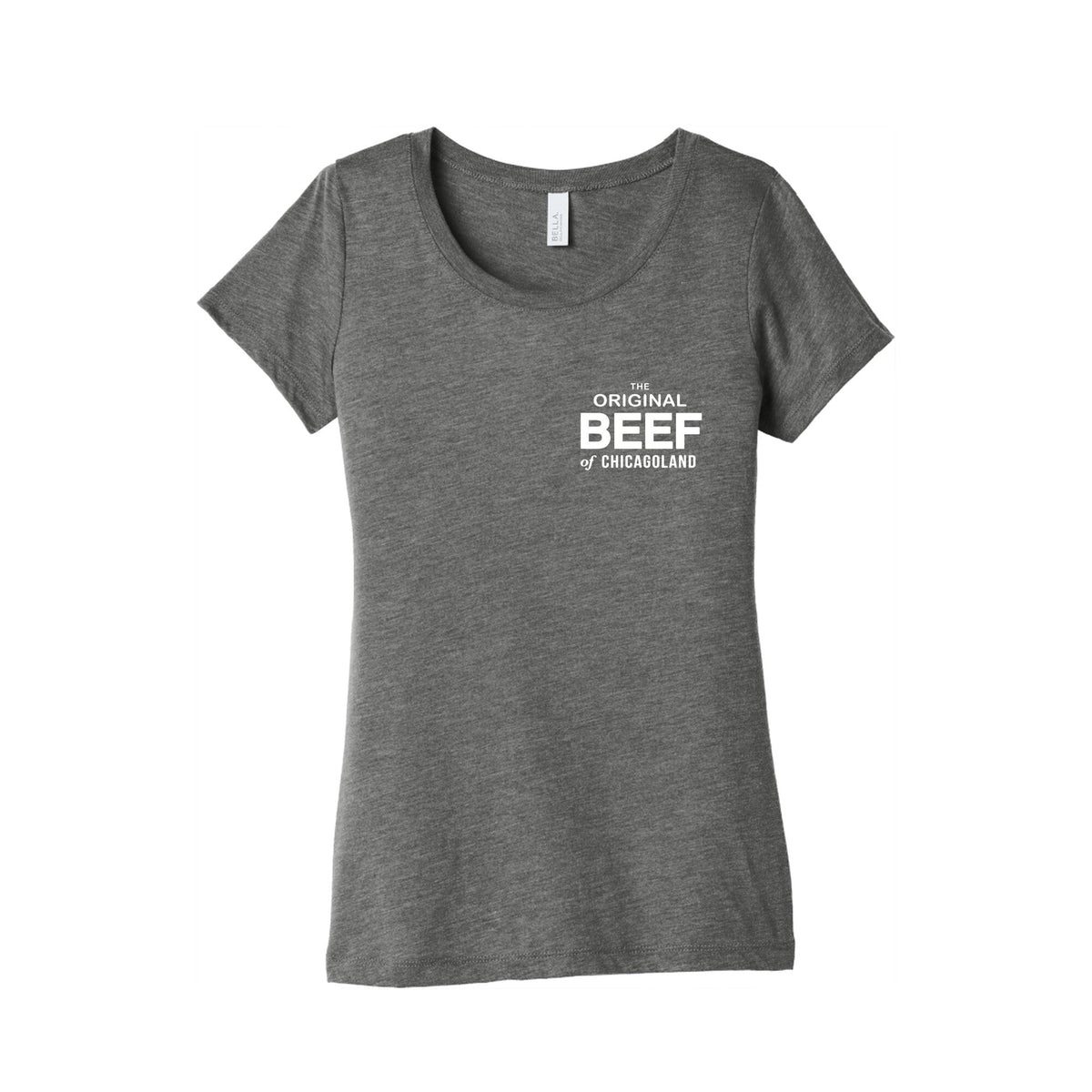 The Original Beef of Chicagoland Womens Triblend Tee Unisex