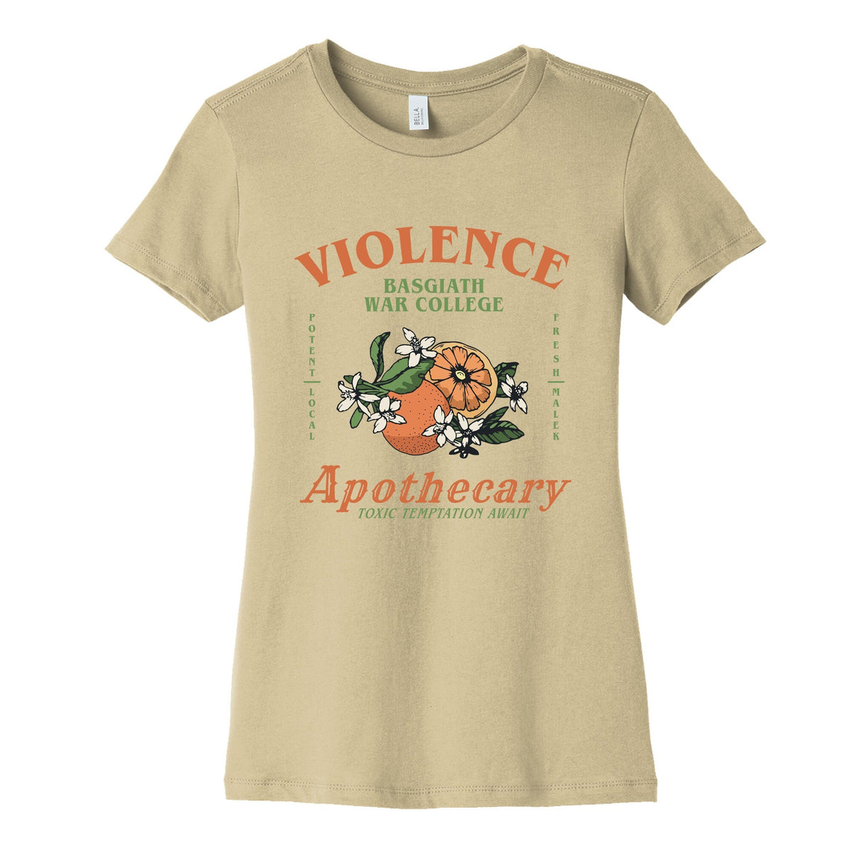 Fourth Wing Violence Apothecary Womens Cotton Tee Unisex