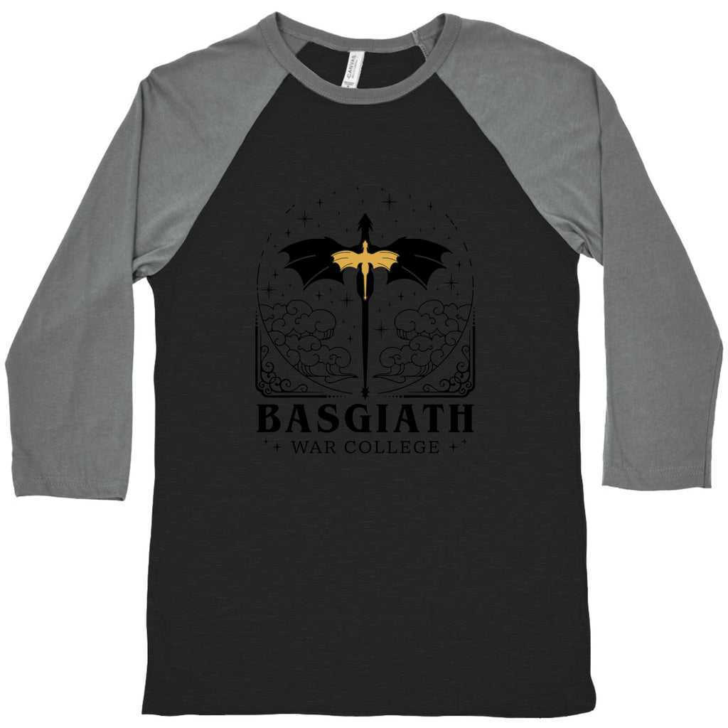 Fourth Wing Basgiath War College Baseball Tee Unisex