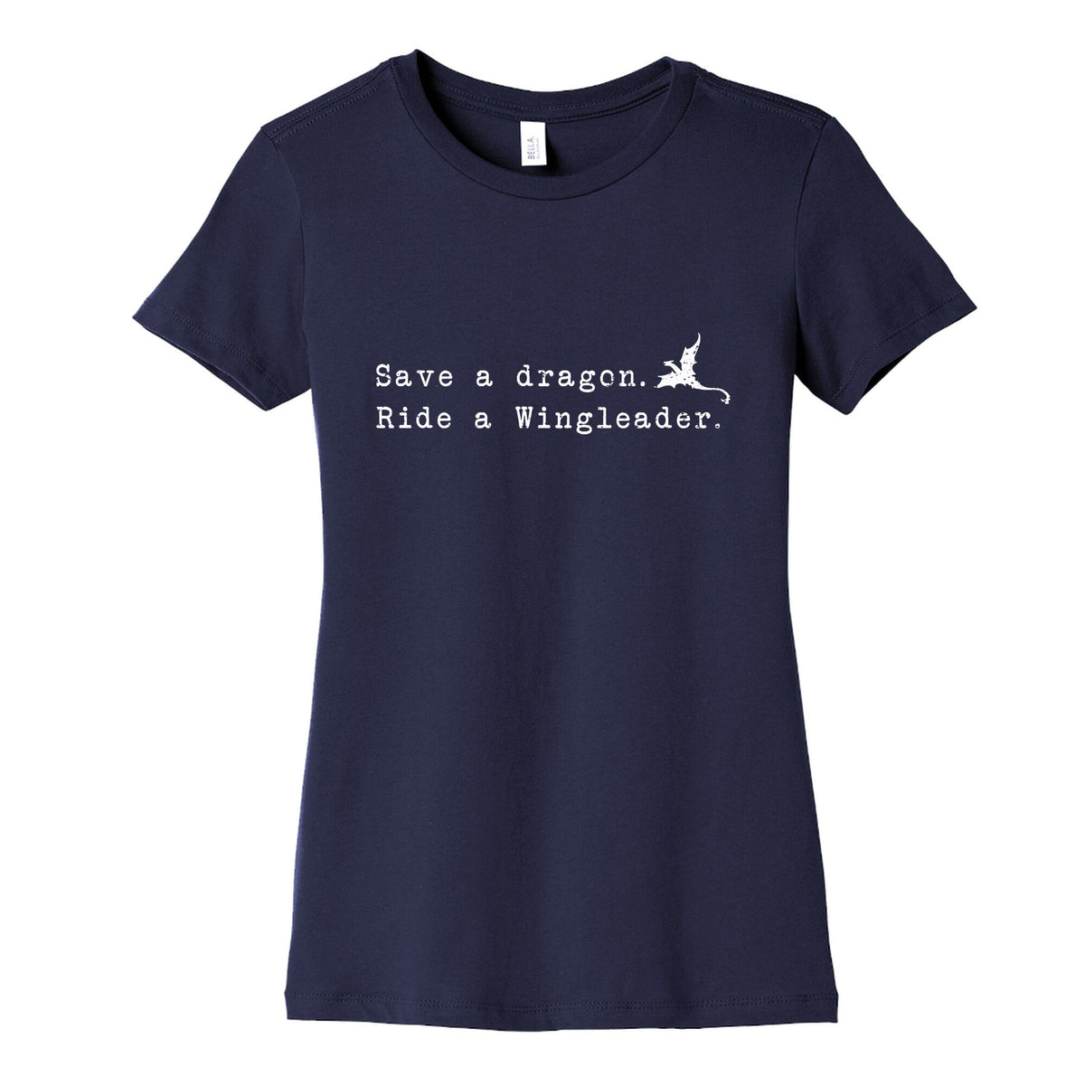 Fourth Wing Save a Dragon Womens Cotton Tee Unisex