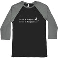 Fourth Wing Save a Dragon Baseball Tee Unisex